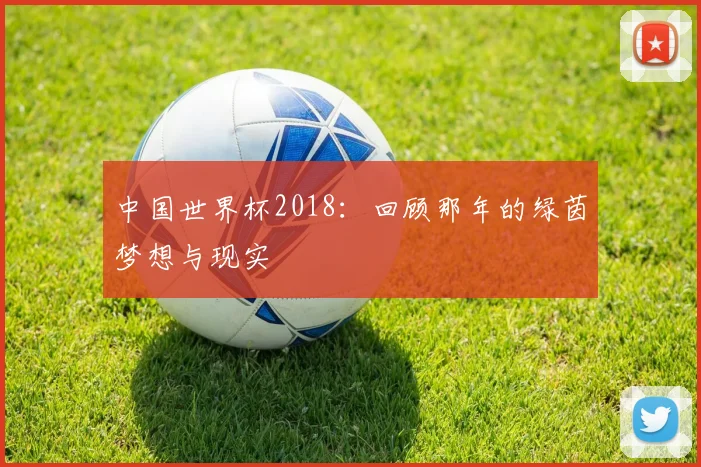 中国世界杯2018：回顾那年的绿茵梦想与现实