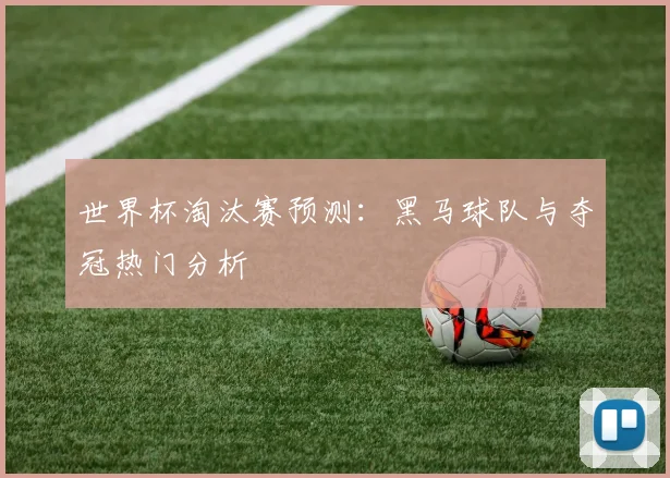 世界杯淘汰赛预测：黑马球队与夺冠热门分析