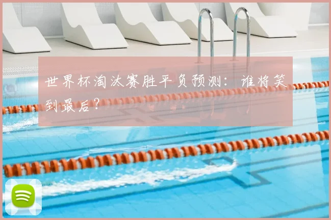 世界杯淘汰赛胜平负预测：谁将笑到最后？