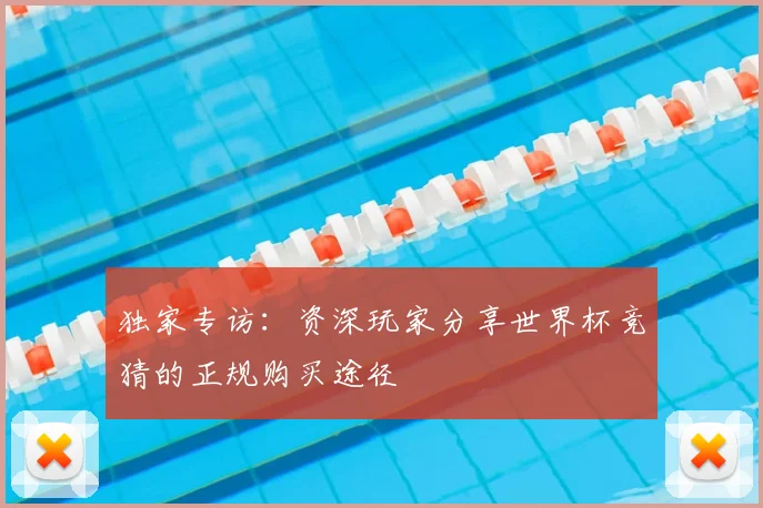 独家专访：资深玩家分享世界杯竞猜的正规购买途径